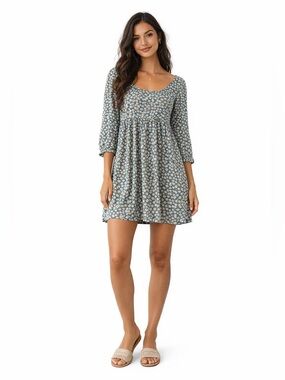 American Eagle Babydoll Mini Dress with 3/4 Sleeves (size S)